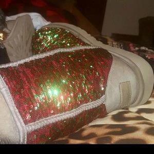 Glitter Flip sequin uggs